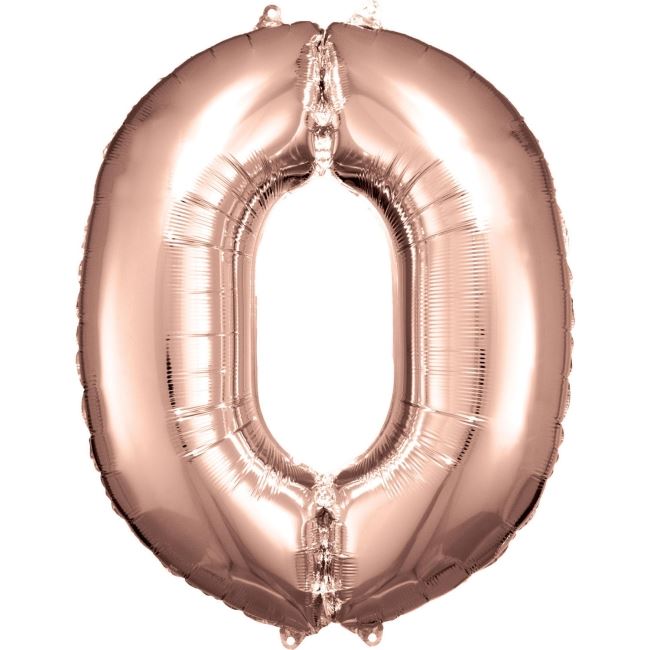 Globo metálico de número gigante, globos fiestas de cumpleaños