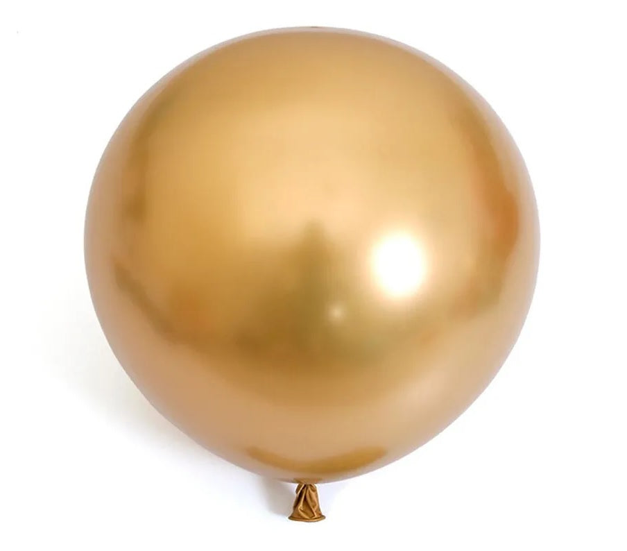 Globos de látex chrome