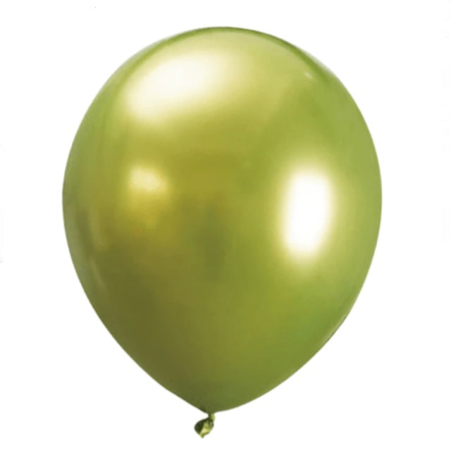 Globos de látex chrome