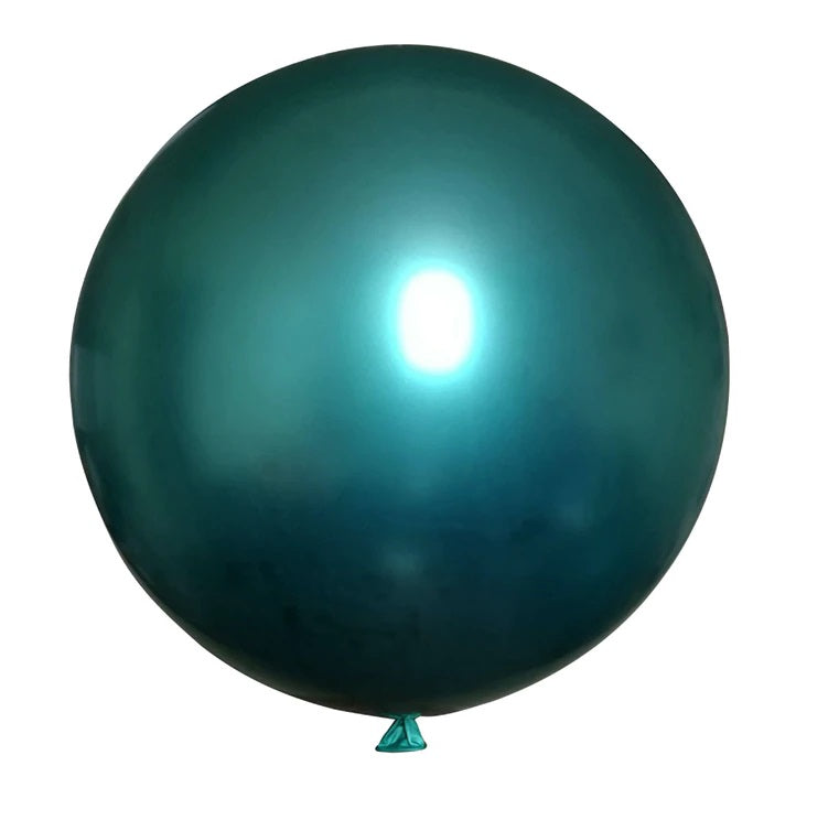 Globos de látex chrome