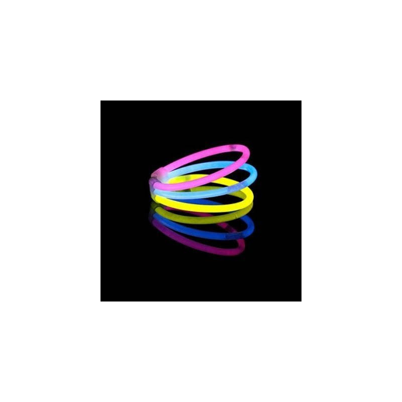 Paquete De 300 Pulseras Con Luz Led