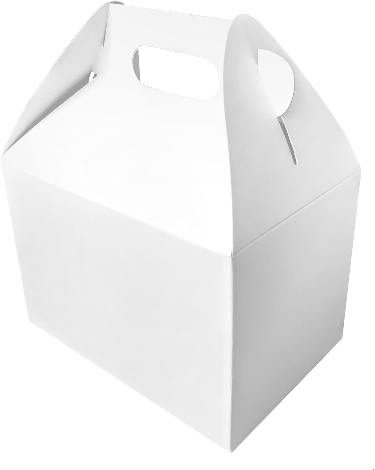 Caja boxlunch blanco y kraft para comida, dulceros grande