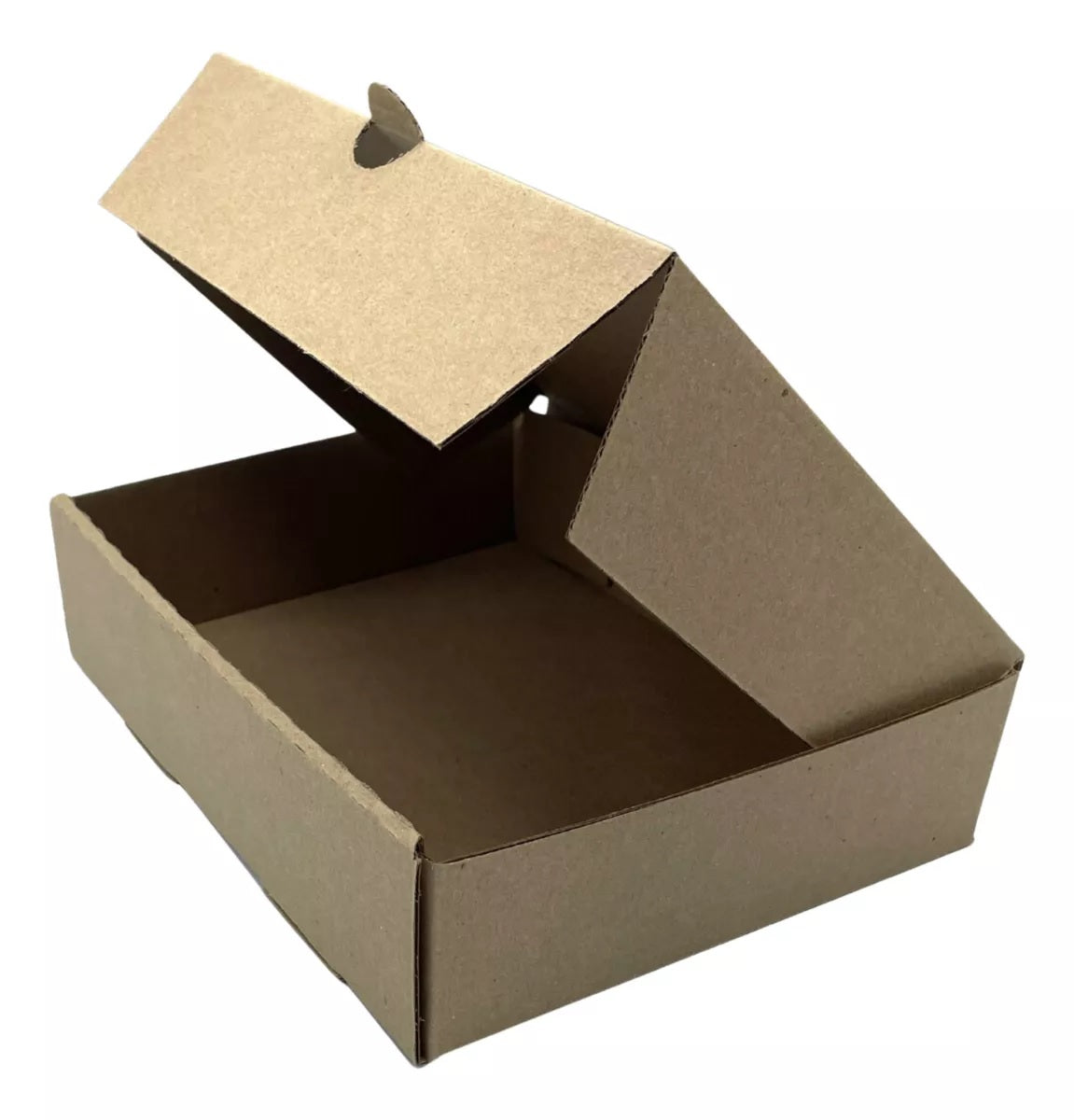 Caja para envios, alimentos, boxlunxh de 20 x 20 x 5 cm