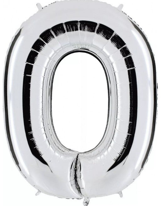 Globo metálico de número gigante, globos fiestas de cumpleaños