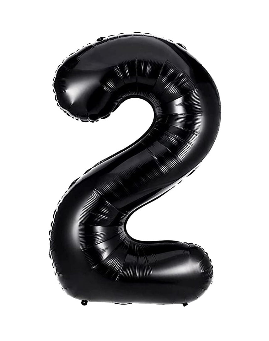 Globo metálico de número gigante, globos fiestas de cumpleaños