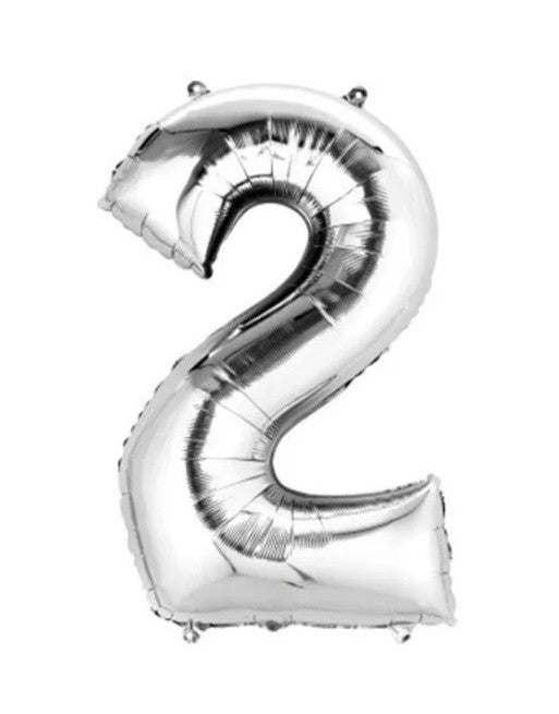 Globo metálico de número gigante, globos fiestas de cumpleaños