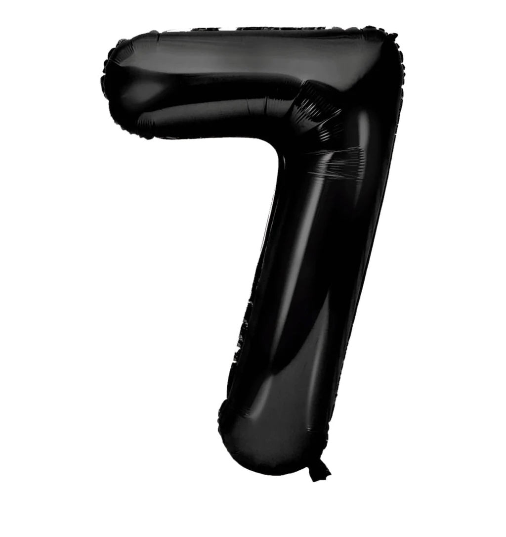 Globo metálico de número gigante, globos fiestas de cumpleaños