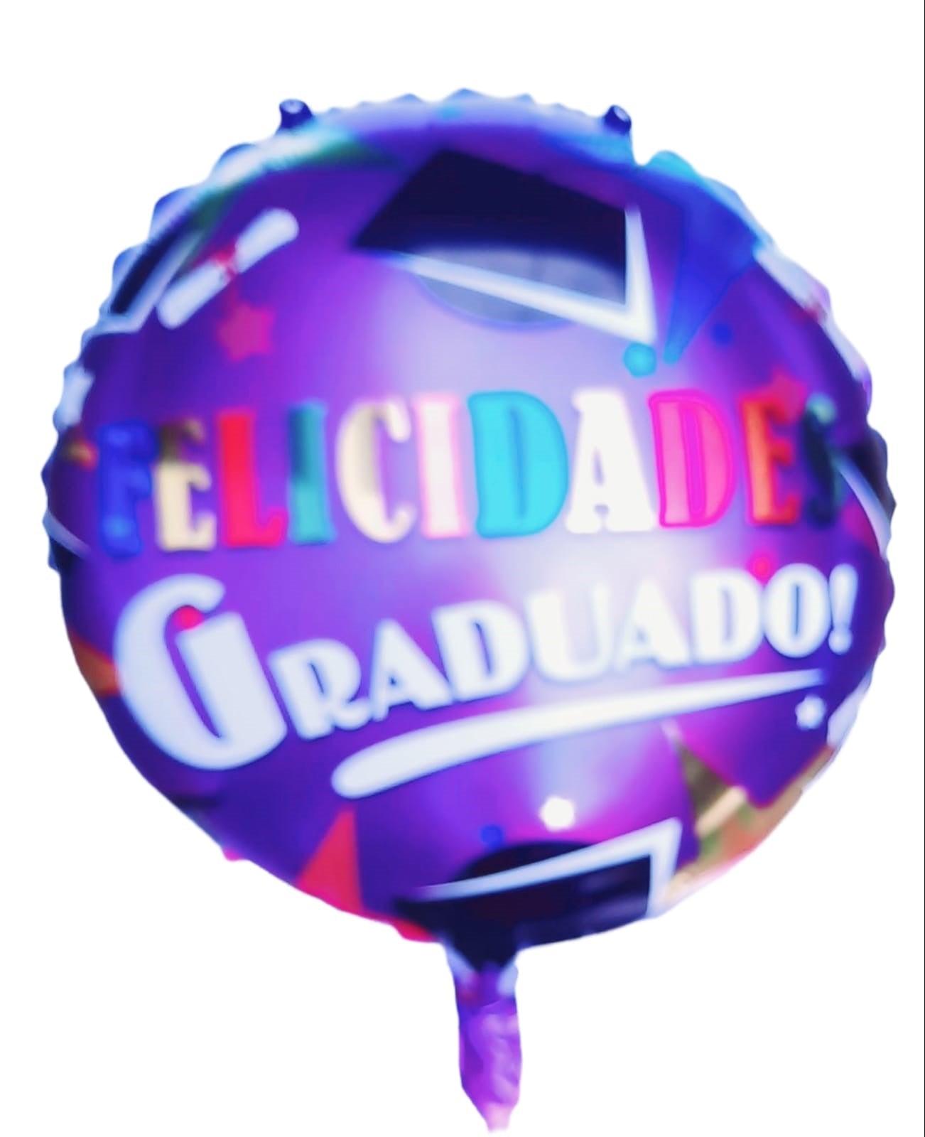 Globo redondo de graduación