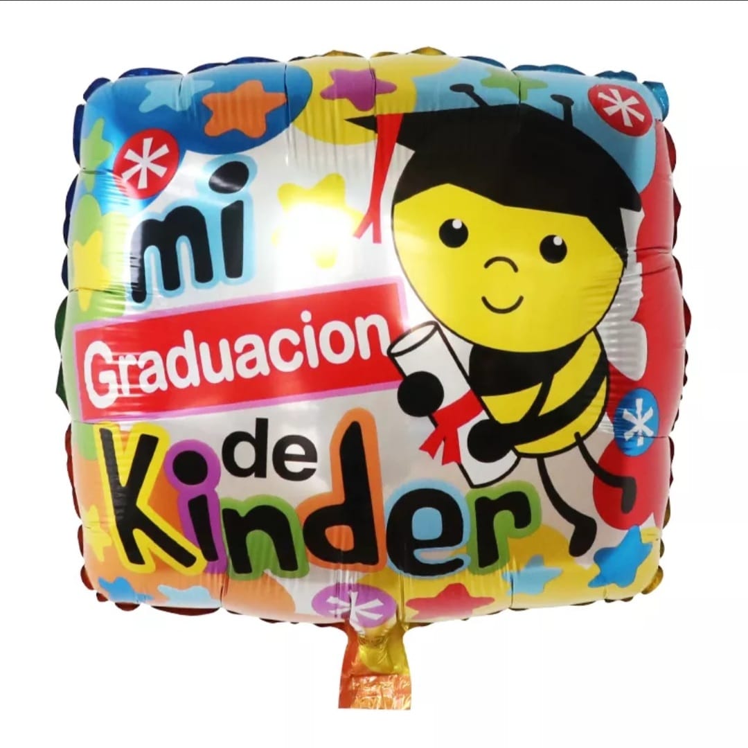 Globo cubo de graduación