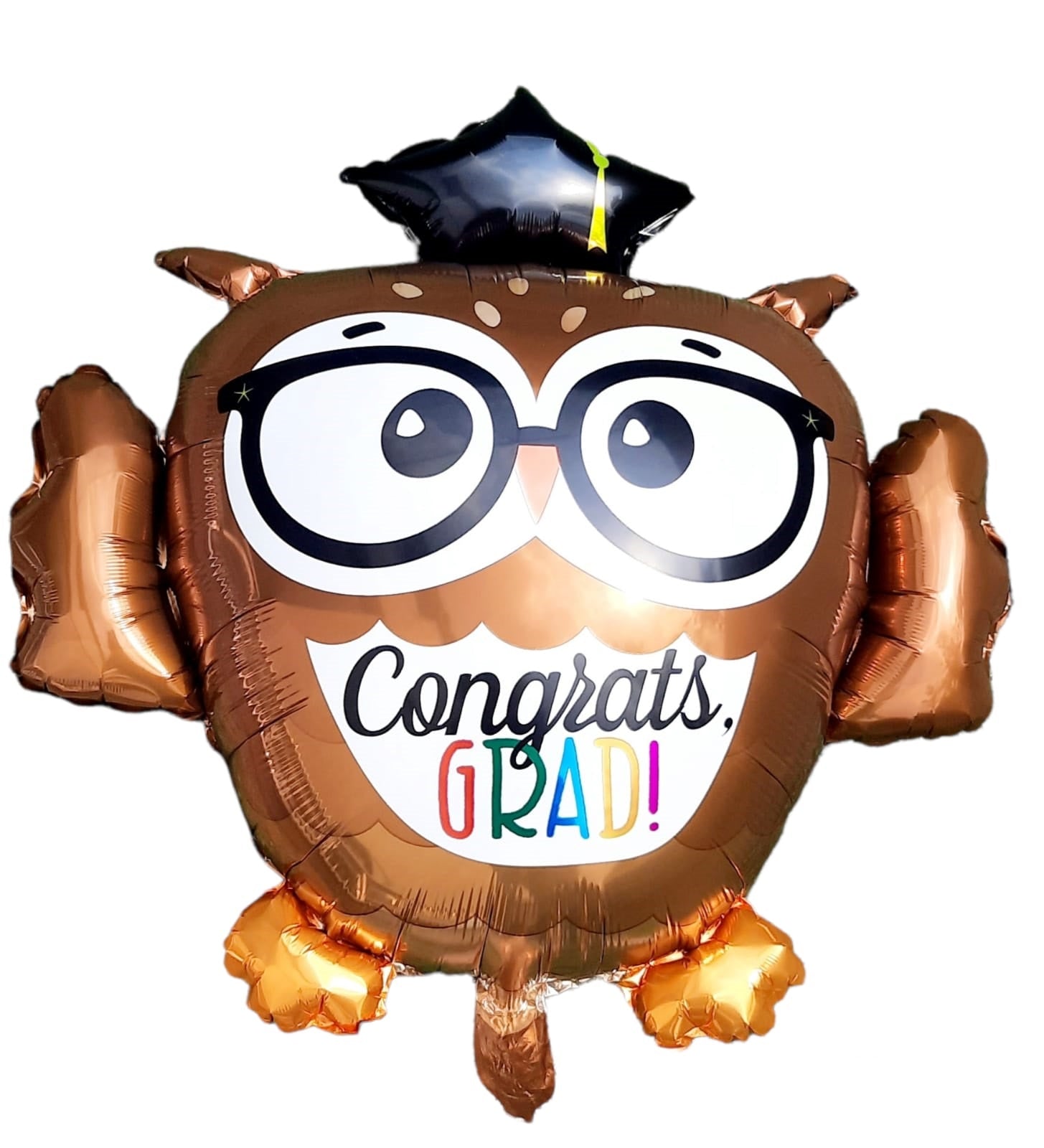 Globo búho de graduación