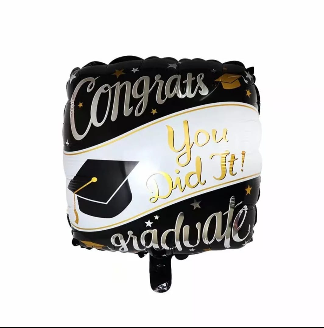 Globo cubo de graduación