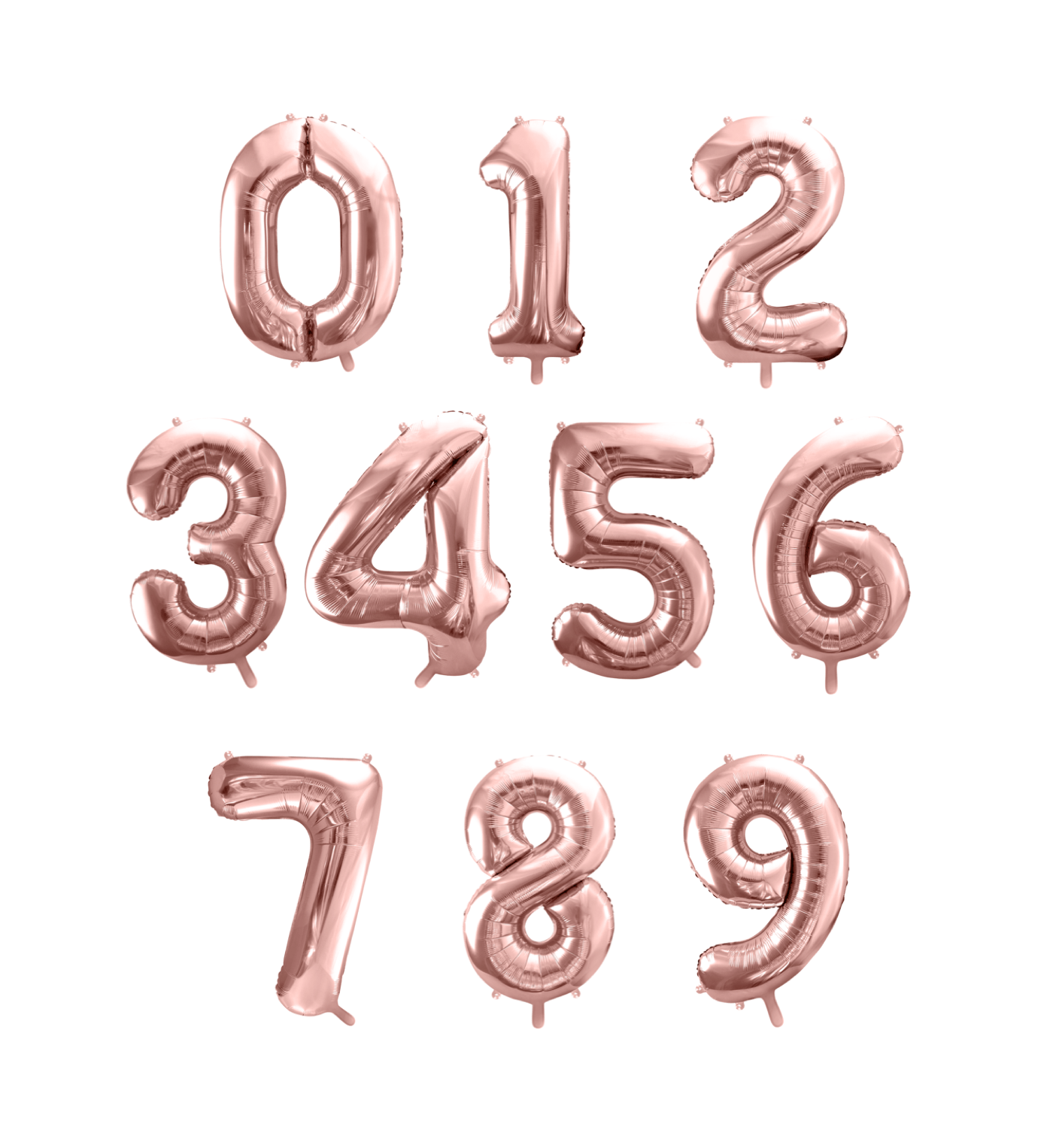 Globo metálico de número 32 pulgadas, globos para fiestas